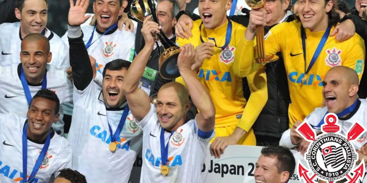 Corinthians celebra conquista do Mundial em 2012