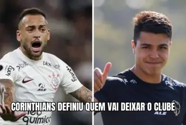 Corinthians já definiu quem vai sair