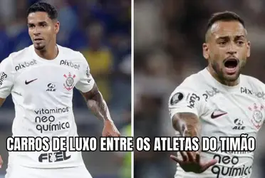 Jogadores do Corinthians ostentam sem parar
