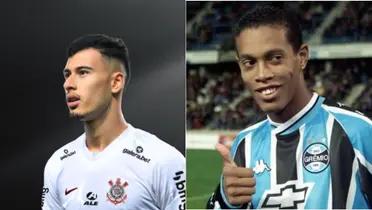 Martinelli e Ronaldinho