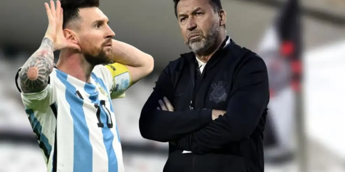 Messi e Augusto Melo em destaque
