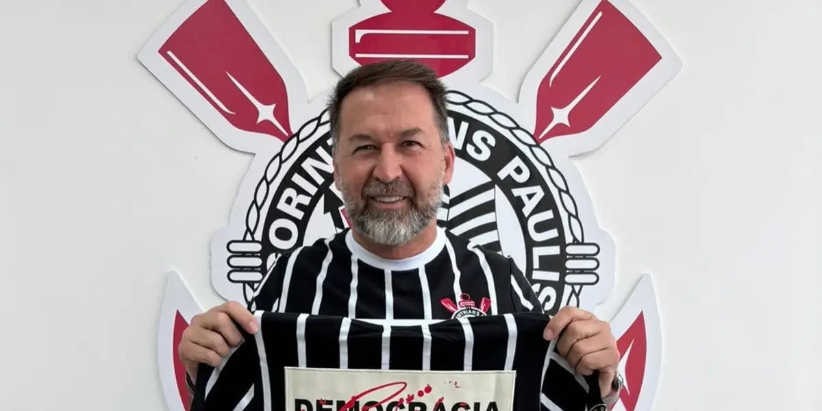 Augusto Melo, presidente do Corithians. Foto: Instagram