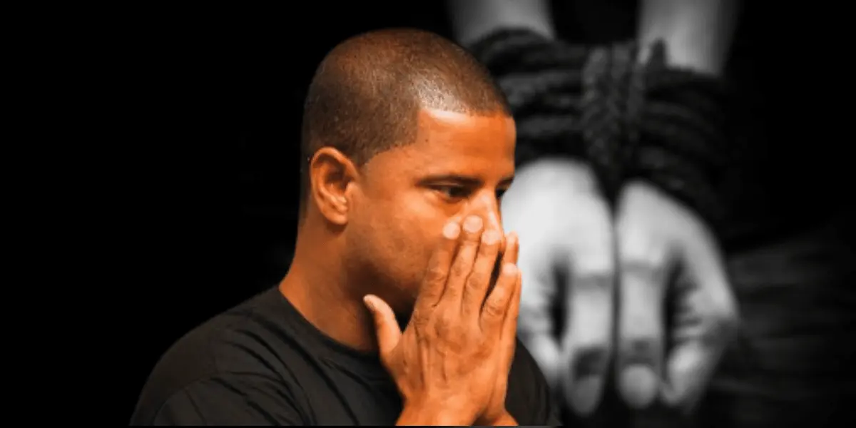 Ex-jogador está sendo feito de refém por criminosos e aguarda término deste drama