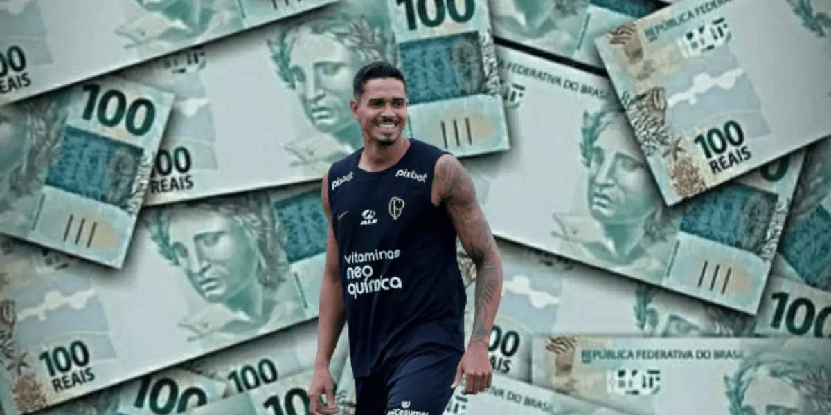 Agora está explicado porque ele veio ao Corinthians, com um salário destes eu também trocaria a Europa pelo Brasil