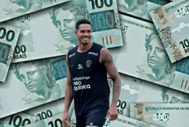 Agora está explicado porque ele veio ao Corinthians, com um salário destes eu também trocaria a Europa pelo Brasil