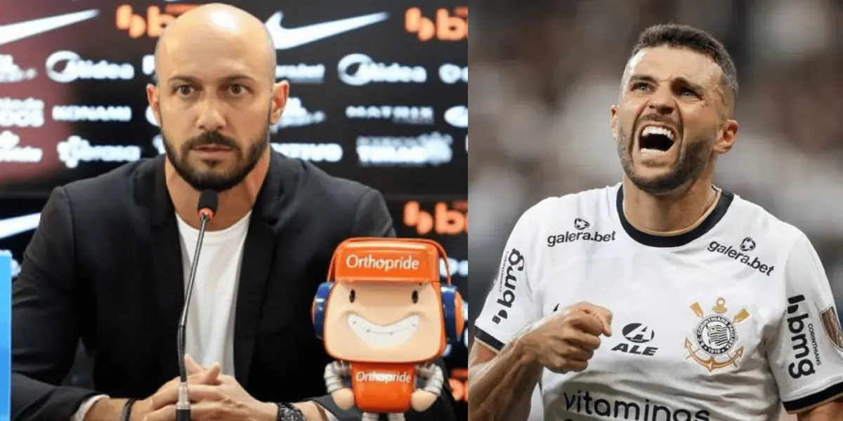 Alessandro dirigente do Timão não poupou palavras quando falou sobre o atacante Junior Moraes