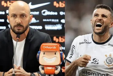 Alessandro dirigente do Timão não poupou palavras quando falou sobre o atacante Junior Moraes