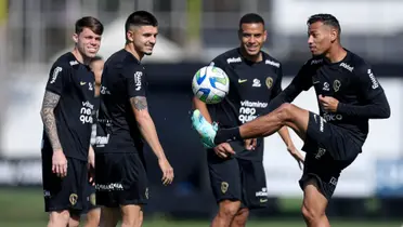 Barletta e demais atletas em treinamento