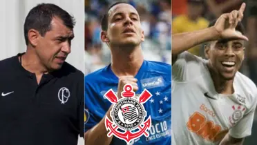 Carille, Rodriguinho e Gustagol escreveram seus nomes na história do Corinthians