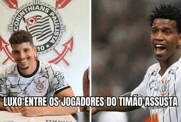 Carros de luxo reinam no Corinthians