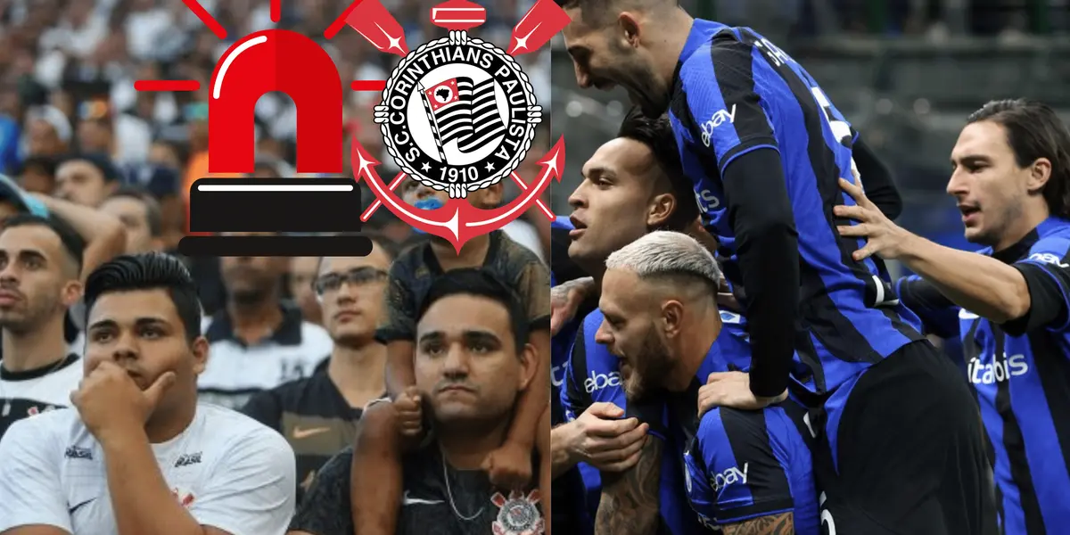 Com isso Corinthians ficou totalmente extasiado ao perder um astro para a Inter de Milão