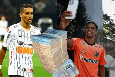 Como pode o salário saltar da forma que saltou do cria do Corinthians em tão pouco tempo