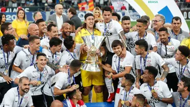 Corinthians celebra conquista do Brasileiro 2017