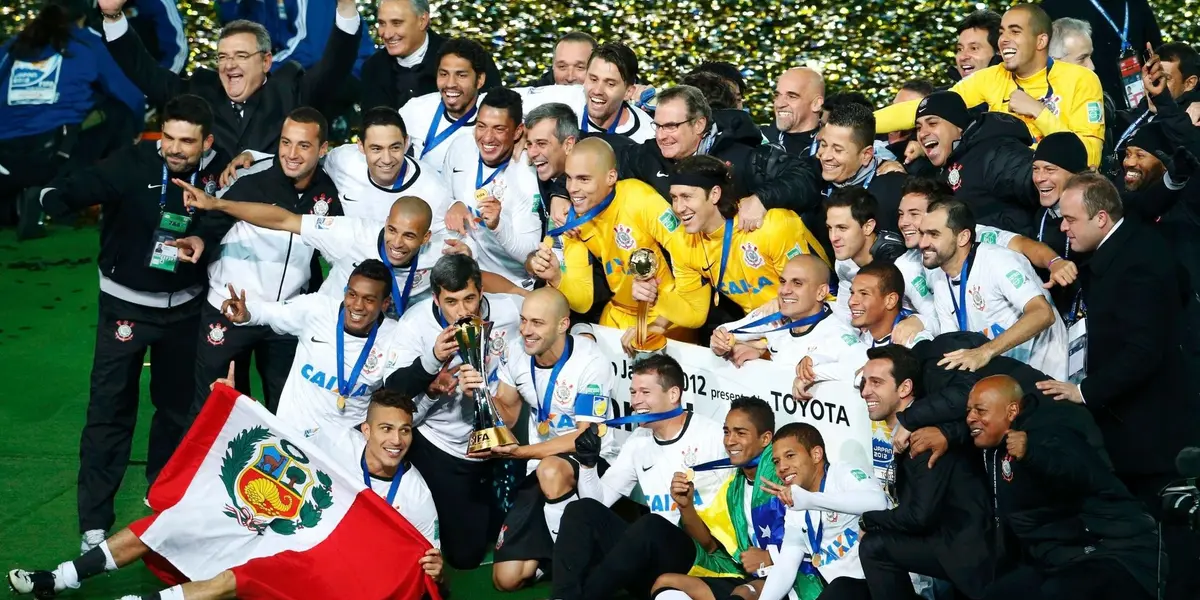 Corinthians comemora conquista do Mundial em 2012