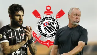 Discussão acalorada entre Mano e Yuri Alberto durante partida