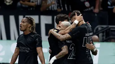 Elenco do Corinthians. Foto: Instagram