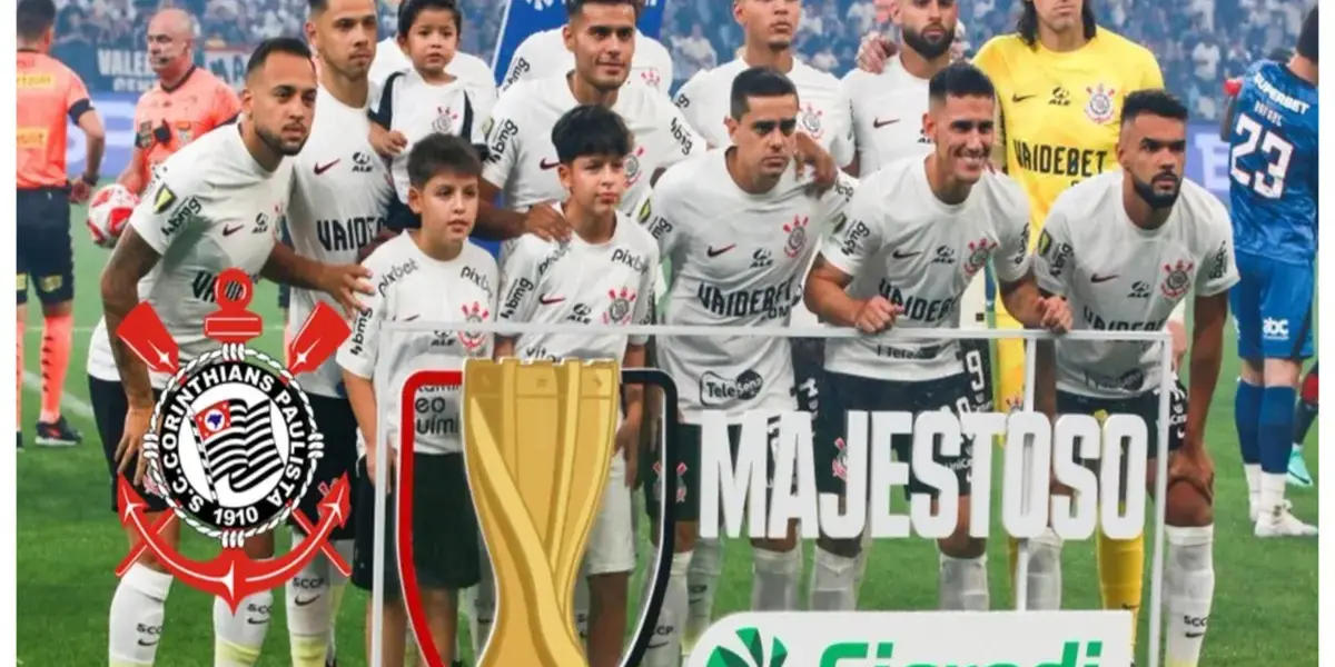 Elenco do Corinthians no último clássico