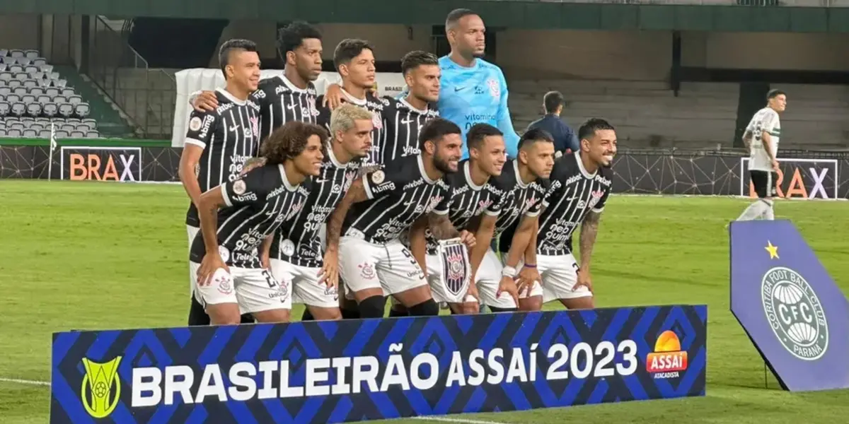 Elenco do Corinthians que enfrentou o Coxa em 2023