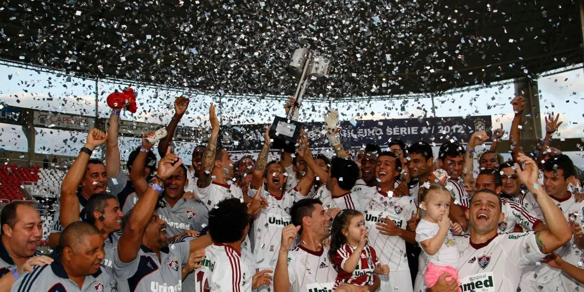 Elenco do Fluminense campeão em 2012