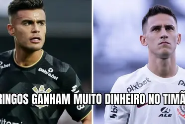 Gringos do Timão ganham fortunas todos os meses