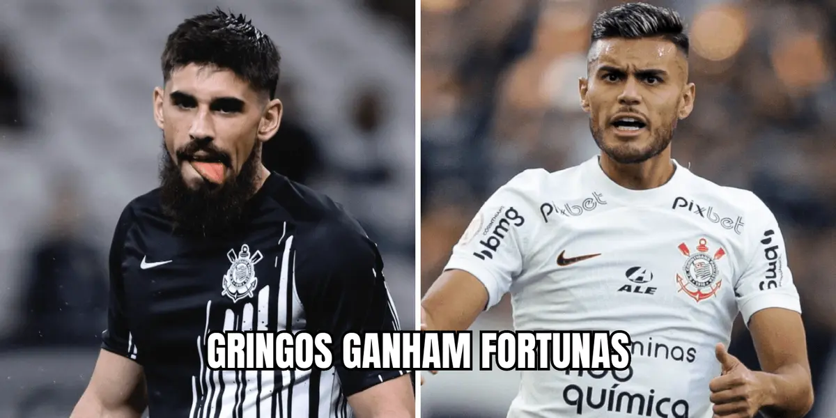 Gringos ganham fortunas no Corinthians