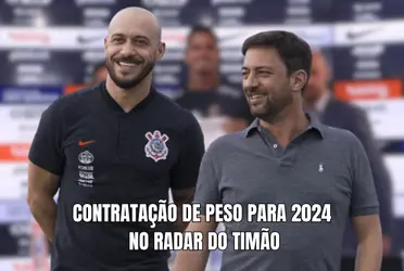 Jogador está emprestado ao Corinthians e torcida já pede por sua contratação