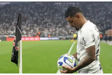 Jogador foi um dos destaques positivos na derrota do Corinthians para o Flamengo no Maracanã