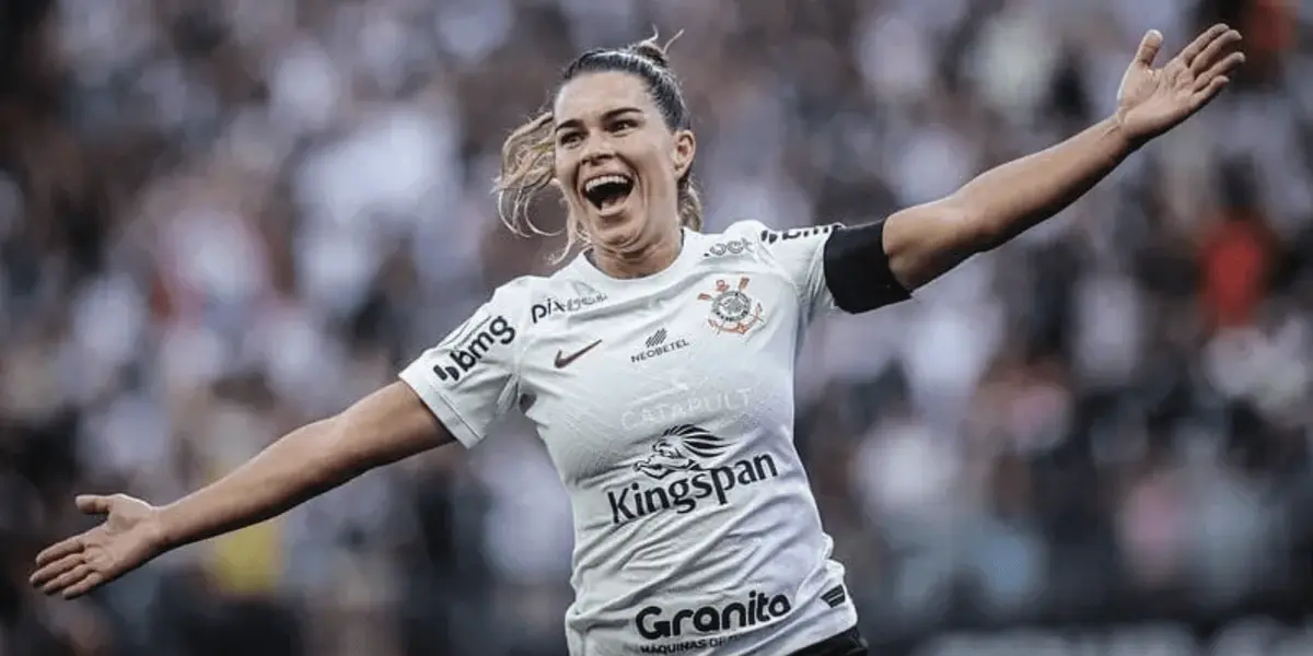 Jogadora foi autora do gol de virada do Corinthians na final do Brasileirão Feminino