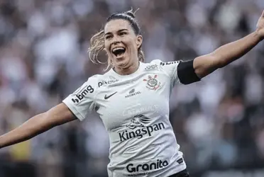 Jogadora foi autora do gol de virada do Corinthians na final do Brasileirão Feminino