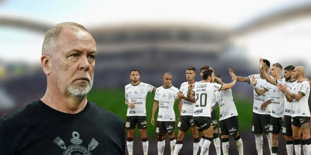 Jogadores do Corinthians comemoram