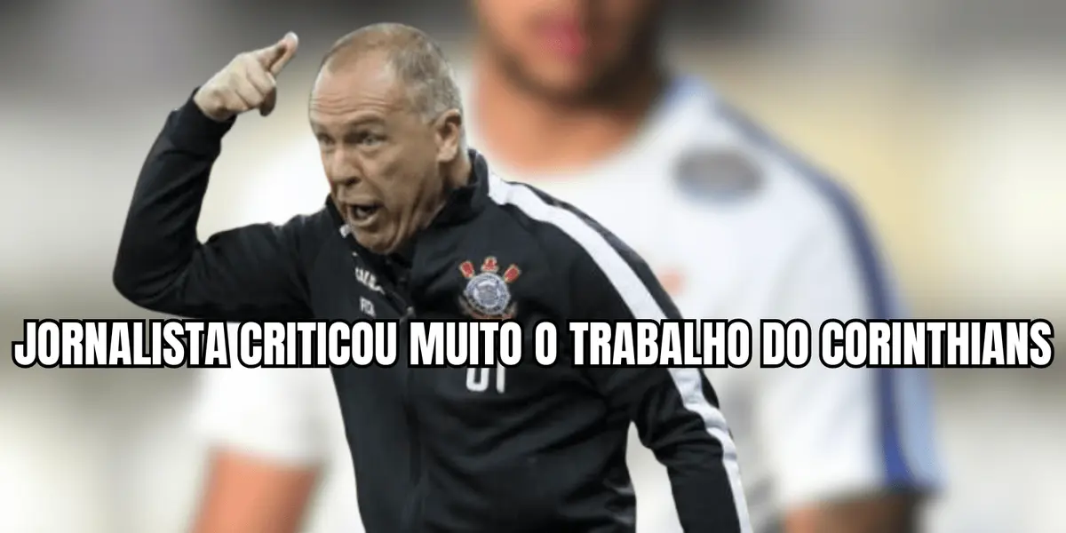 Jornalista dá declarações muito polêmicas sobre o Corinthians