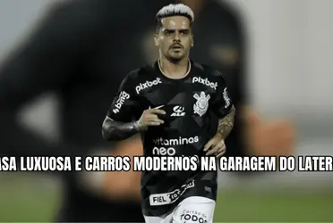 Lateral vive vida luxuosa jogando pelo Corinthians