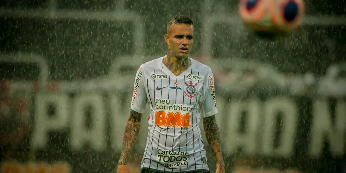 Luan durante partida