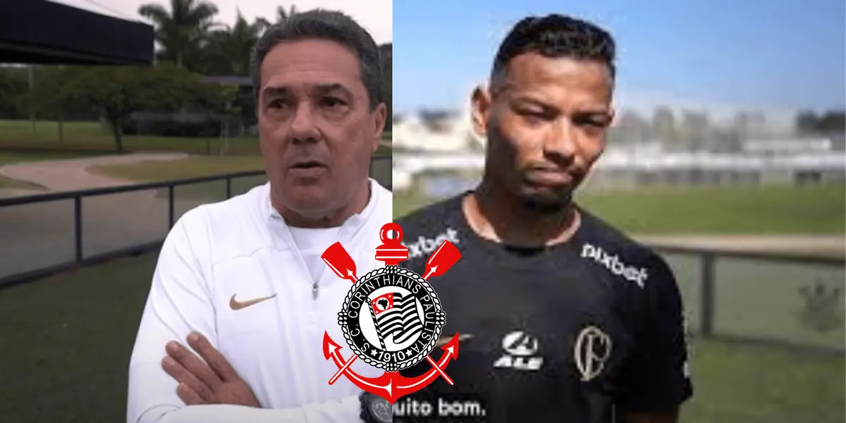 Luxemburgo bateu o martelo sobre o futuro do jogador dentro do Corinthians