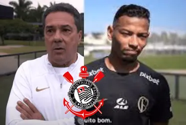 Luxemburgo bateu o martelo sobre o futuro do jogador dentro do Corinthians