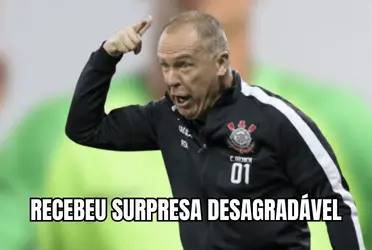 Mano recebeu a bomba depois do jogo contra o Bragantino