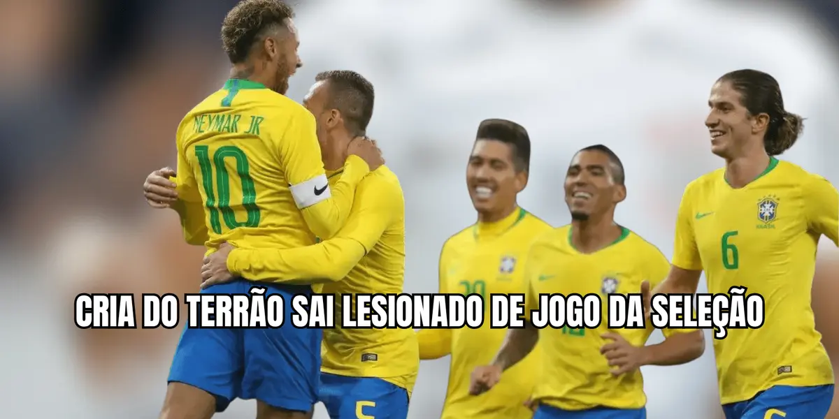 Marquinhos saiu de campo lesionado na partida do Brasil