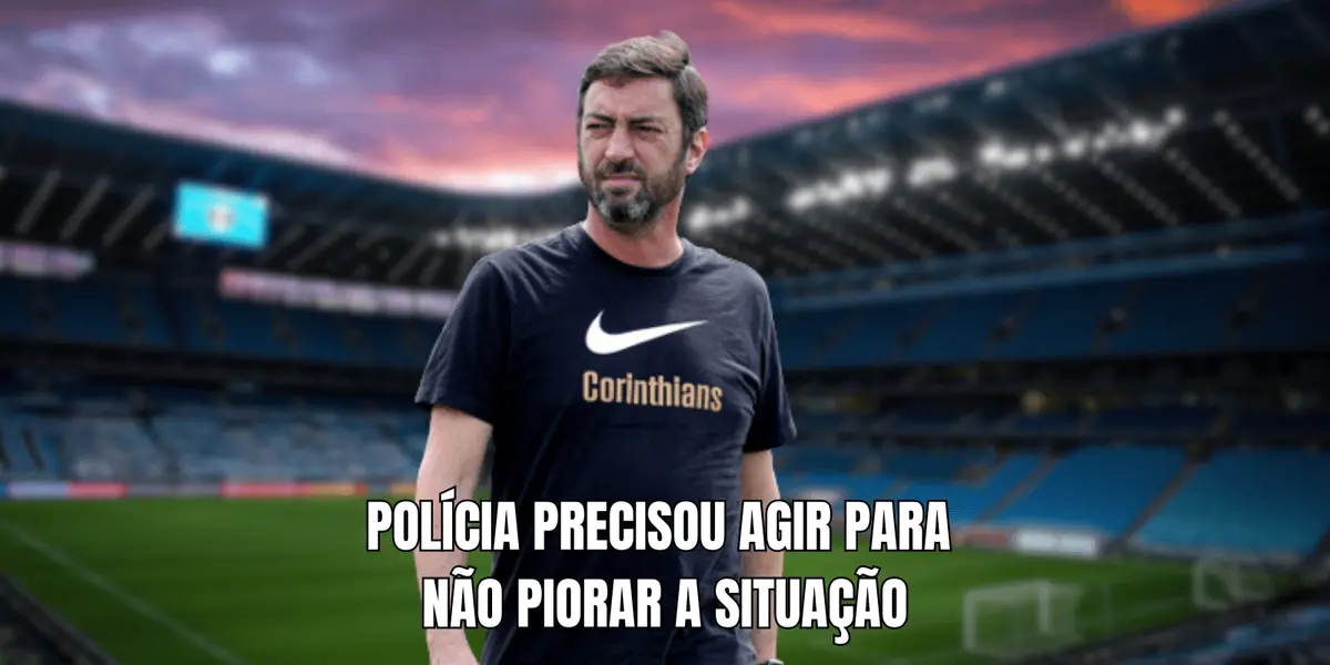 Presidente do  Timão ficou muito irritado com juiz do jogo contra o Grêmio