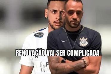 Renato Augusto vai ter o processo de renovação complicado no Corinthians