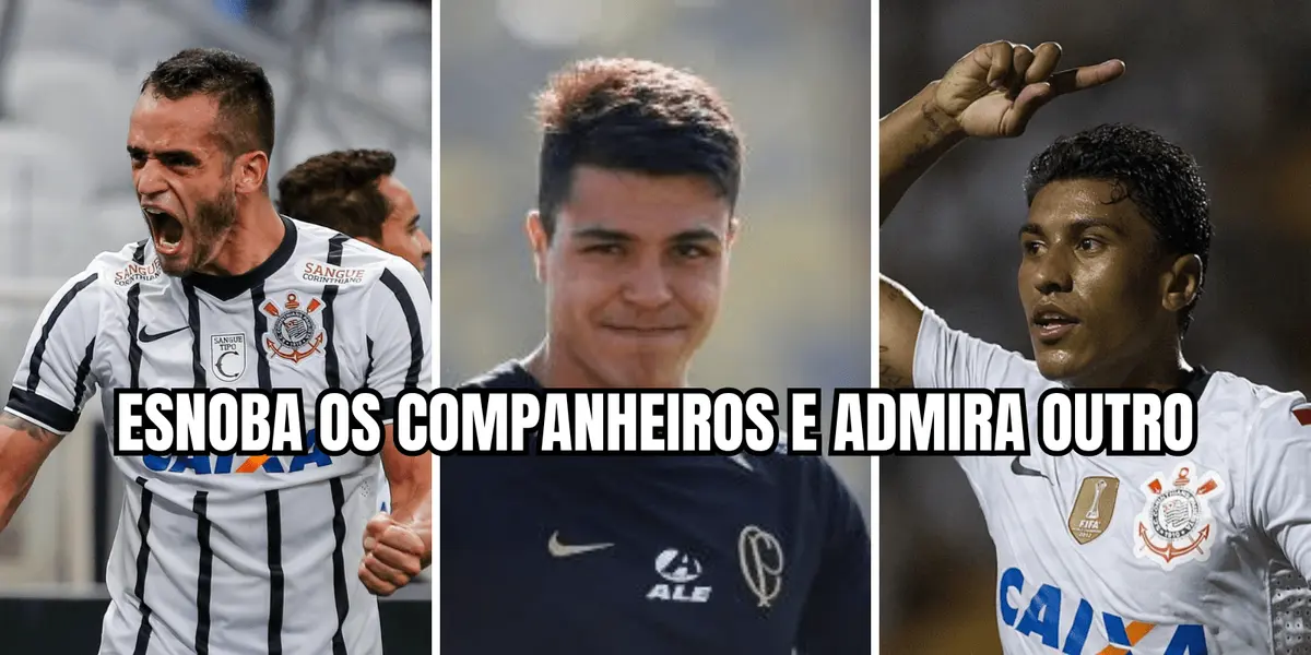 Roni tem seu ídolo também na história do Corinthians