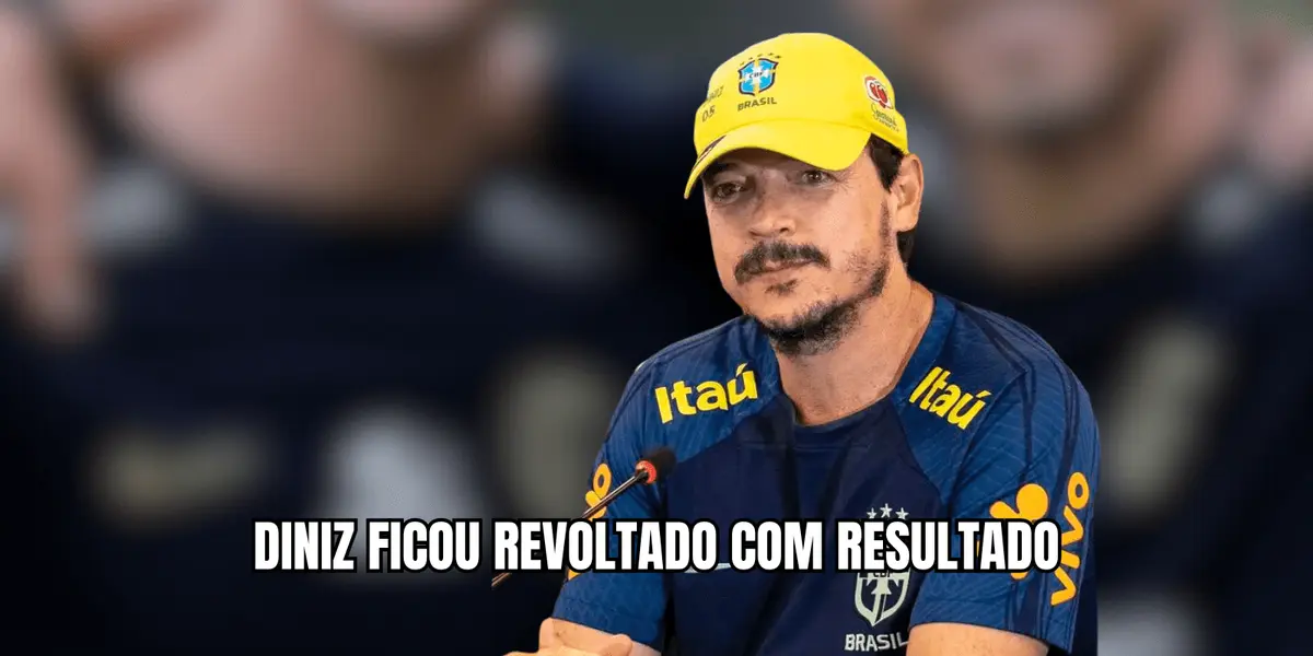 Técnico ficou furioso com a derrota