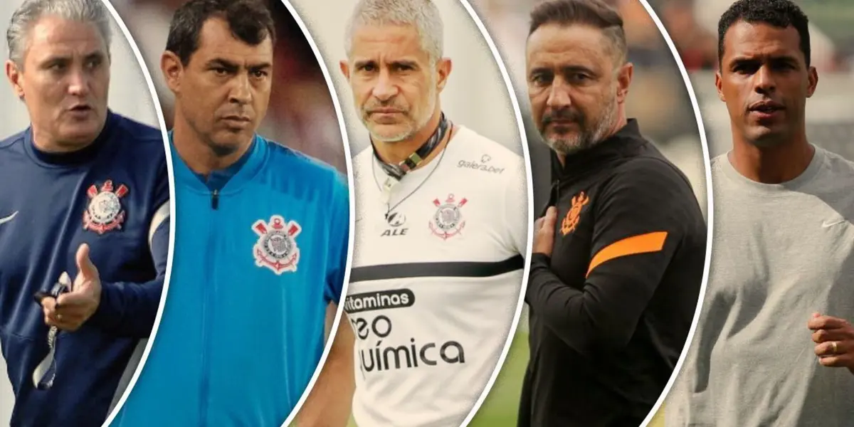 Técnicos que passaram recentemente no Corinthians