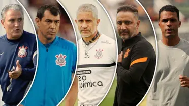 Técnicos que passaram recentemente no Corinthians