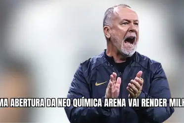 Timão vai lucrar com amistoso na arena