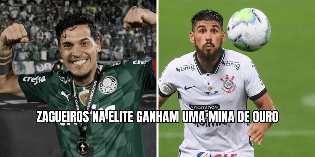 Zagueiros dos principais clubes do futebol paulista ganham rios de dinheiro