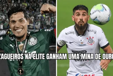 Zagueiros dos principais clubes do futebol paulista ganham rios de dinheiro